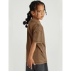 image:imageFlygo 3 Pack Boys Girls TShirts Cotton Acid Washed Oversized Tee Shirts Kids Loose Short Sleeve Summer Basic T Shirt TopsCoffee