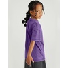 image:imageFlygo 3 Pack Boys Girls TShirts Cotton Acid Washed Oversized Tee Shirts Kids Loose Short Sleeve Summer Basic T Shirt TopsPurple