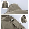 image:imageFlygo Mens Casual Jackets Stand Collar Lightweight Windproof Waterproof Parka Jacket OuterwearBlack