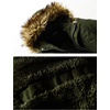 image:imageFlygo Mens Winter Warm MidLong Faux Fur Trim Hooded Sherpa Lined Parka JacketKhaki