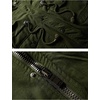 image:imageFlygo Mens Winter Warm MidLong Faux Fur Trim Hooded Sherpa Lined Parka JacketKhaki