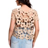 image:imageFlygo Hollow Out Floral Lace Vest Crop Top for Women 2026 Going Out Tops  Sleeveless Crochet Tops Cropped Summer Y2K Coverup Lightweight Breathable Seethrough Top Sexy Party VacationKhaki