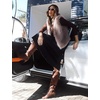 image:imageFlygo Womens Sleeveless Fluffy Faux Fur Open Front Winter Vest  Soft Fluffy Faux Fur Fabric Sleeveless Cut Open Front Design Round Neckline Light Warm Outerwear Daily Party MatchingTaupe