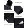image:imageFlygo Womens Long Hooded Puffer Coat Thickened Winter Down Parka JacketBlack