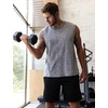 image:imageFlygo Mens Vintage Acid Washed Crew Neck Sleeveless Tank Top  Soft Breathable Cotton Fabric Raw Edge Sleeveless Cut Relaxed Loose Fit Casual Workout Tank Top for Summer Daily WearBlackbeigegreycoffee