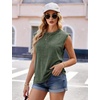 image:imageFlygo Mens Vintage Acid Washed Crew Neck Sleeveless Tank Top  Soft Breathable Cotton Fabric Raw Edge Sleeveless Cut Relaxed Loose Fit Casual Workout Tank Top for Summer Daily WearBlackcoffeebeigegreyarmygreen
