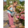 image:imageFlygo Girls Cotton Plaid Pants Gingham Elastic Waist Ruffle Wide Leg Pants  100 Cotton High Waisted Soft Lightweight Breathable Cute Straight Leg with Pockets Teen Girl Casual VersatileRed