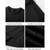 image:imageFlygo Mens Workout Shirts Athletic Running Gym Short Sleeve TShirts Top  Quick Dry Sun Protection Cooling Active Tee Top Stretchy Breathable Moisturewicking Fitness Hiking Climbing CyclingBlackblackblack