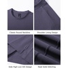 image:imageFlygo Mens Workout Shirts Athletic Running Gym Short Sleeve TShirts Top  Quick Dry Sun Protection Cooling Active Tee Top Stretchy Breathable Moisturewicking Fitness Hiking Climbing CyclingPurple