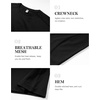 image:imageFlygo 15 Pack Mens Workout Shirts Dry Fit Underarm Mesh Cooling Gym Tops  Quick Dry Athletic Tees Moisture Wicking Crewneck Short Raglan Sleeve Breathable Mesh Plain T Shirts for Fitness RunningBlack