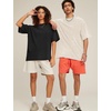 image:imageFlygo 3 Pack Mens Oversized T Shirts Summer Cotton Washed Baggy TeeBlackbeigearmygreen