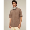 image:imageFlygo 3 Pack Mens Oversized T Shirts Summer Cotton Washed Baggy TeeBlackbeigekhaki