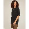 image:imageFlygo 3 Pack Mens Oversized T Shirts Summer Cotton Washed Baggy TeeBlackblackblack