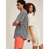 image:imageFlygo 3 Pack Mens Oversized T Shirts Summer Cotton Washed Baggy TeeBlackgreybeige