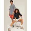 image:imageFlygo 3 Pack Mens Oversized T Shirts Summer Cotton Washed Baggy TeeGreygreygrey