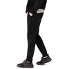 image:imageFlygo Mens Fleece Lined Sherpa Sweatpants Winter Warm Active Jogger Pants2 Black Ribbed Bottom