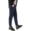 image:imageFlygo Mens Fleece Lined Sherpa Sweatpants Winter Warm Active Jogger Pants2 Blue Ribbed Bottom