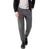 image:imageFlygo Mens Fleece Lined Sherpa Sweatpants Winter Warm Active Jogger Pants2 Dark Grey Ribbed Bottom