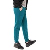 image:imageFlygo Mens Fleece Lined Sherpa Sweatpants Winter Warm Active Jogger Pants2 Lakeblueribbed Bottom