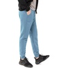 image:imageFlygo Mens Fleece Lined Sherpa Sweatpants Winter Warm Active Jogger Pants2a Blueribbed Bottom