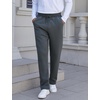 image:imageFlygo Mens Fleece Lined Sherpa Sweatpants Winter Warm Active Jogger PantsAshgreyopen Bottom