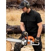 image:imageFlygo Mens Short Sleeve Work Shirts Cotton Button Down Shirt PocketsBlack