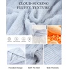 image:imageFlygo Robes for Women Fluffy Fleece Bathrobe Long Shower Bath RobeLight Grey
