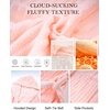 image:imageFlygo Robes for Women Fluffy Fleece Bathrobe Long Shower Bath RobePink