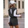image:imageFlygo Rompers for Women Summer Cap Sleeve One Piece Short JumpsuitDarkgrey