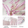 image:imageFlygo Striped Pajamas Set for Womens Lounge Set 2 Piece Cute Short Pjs SetsYellow