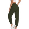 image:imageFlygo Womens Cargo Hiking Pants Casual Athletic Outdoor Workout Joggers SweatpantsArmygreen