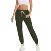 image:imageFlygo Womens Cargo Hiking Pants Casual Athletic Outdoor Workout Joggers SweatpantsArmygreen