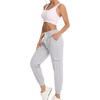 image:imageFlygo Womens Cargo Hiking Pants Casual Athletic Outdoor Workout Joggers SweatpantsGrey