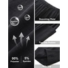 image:imageFlygo Girls Wide Leg Pants Casual Palazzo Trousers with Pockets 514YBlack