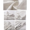image:imageFlygo Mens Cotton Linen Shorts Sets 2 Piece Beach OutfitWhite