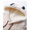 image:imageFlygo Women Girls Cute Fleece Lined Hooded Cape Poncho Cloak Coat02 Dark Bluerabbit