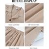 image:imageFlygo Mens 2 Piece Summer Short Sets Beach Vacation Texture OutfitsKhaki