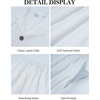 image:imageFlygo Mens 2 Piece Summer Short Sets Beach Vacation Texture OutfitsWhite