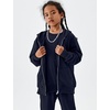 image:imageFlygo Unisex Boys Girls Hoodie Sweatshirt Zip Up Hooded Thin JacketsNavy