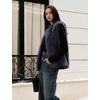 image:imageFlygo Womens Sleeveless Fluffy Faux Fur Vest Open Front Fall WinterGrey