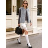 image:imageFlygo Womens Sleeveless Fluffy Faux Fur Vest Open Front Fall WinterLightgrey