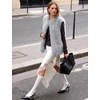 image:imageFlygo Womens Sleeveless Fluffy Faux Fur Vest Open Front Fall WinterLightgrey
