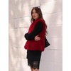 image:imageFlygo Womens Sleeveless Fluffy Faux Fur Vest Open Front Fall WinterRed