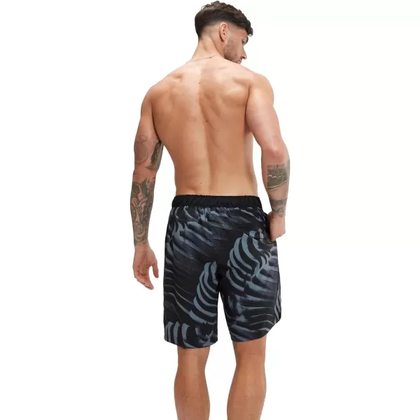 Mens Swim Trunk Knee Length Boardshort Bondi Printed20 Foundation Alley