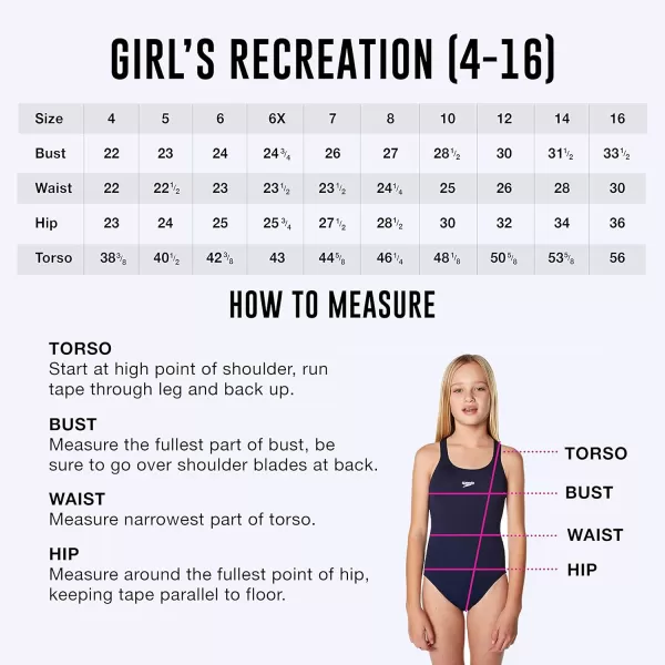 Speedo Girls Swimsuit One Piece Solid Cross Back Multi StrapsBlackPink