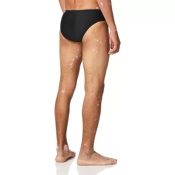 Speedo Mens Standard Swimsuit Brief Endurance Solid AdultSpeedo Black