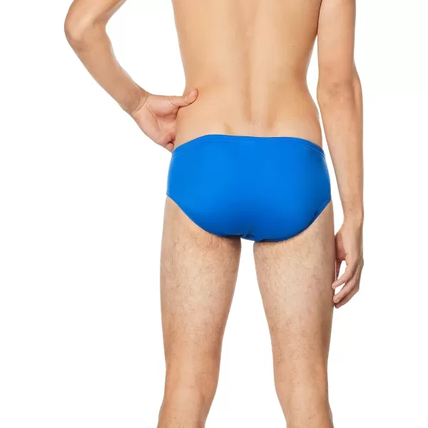 Speedo Mens Standard Swimsuit Brief Endurance Solid AdultSpeedo Blue