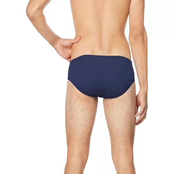 Speedo Mens Standard Swimsuit Brief Endurance Solid AdultTeam Navy