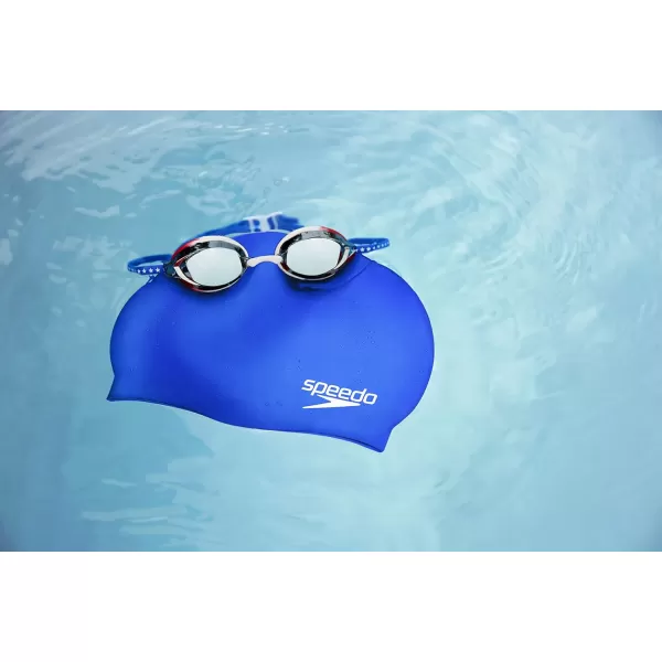 Speedo Swim Cap SiliconeWhite