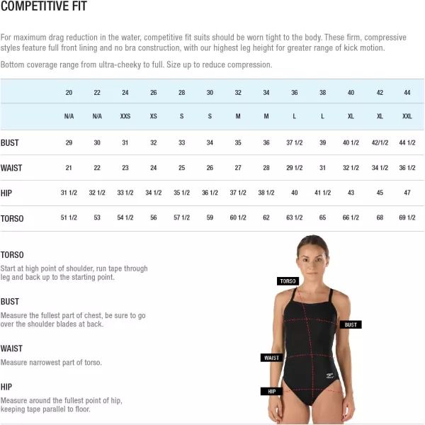 Speedo Womens Swimsuit One Piece VNeck Shirred Halter Moderate CutSpeedo Black